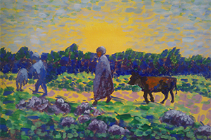 Figure in Landscape - Painting Class Bexley